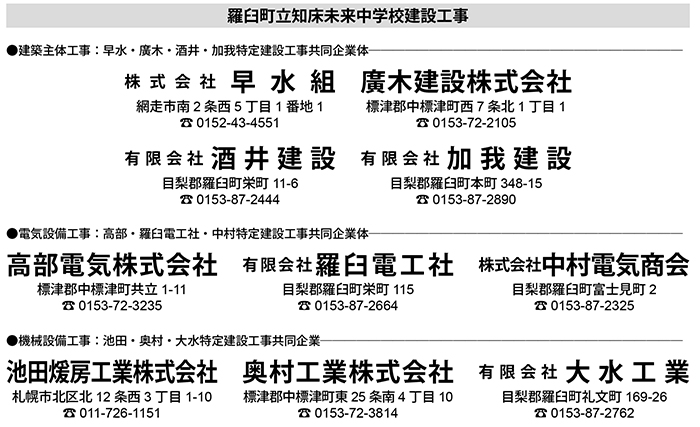 未来 中学校 知床 知床未来中学校(北海道根室振興局羅臼町)